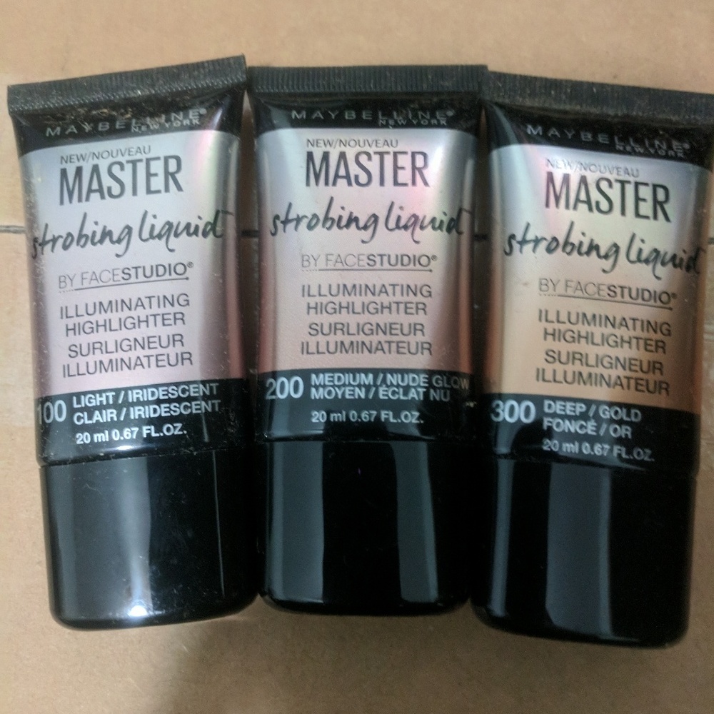 Maybelline Master Strobing Liquid set