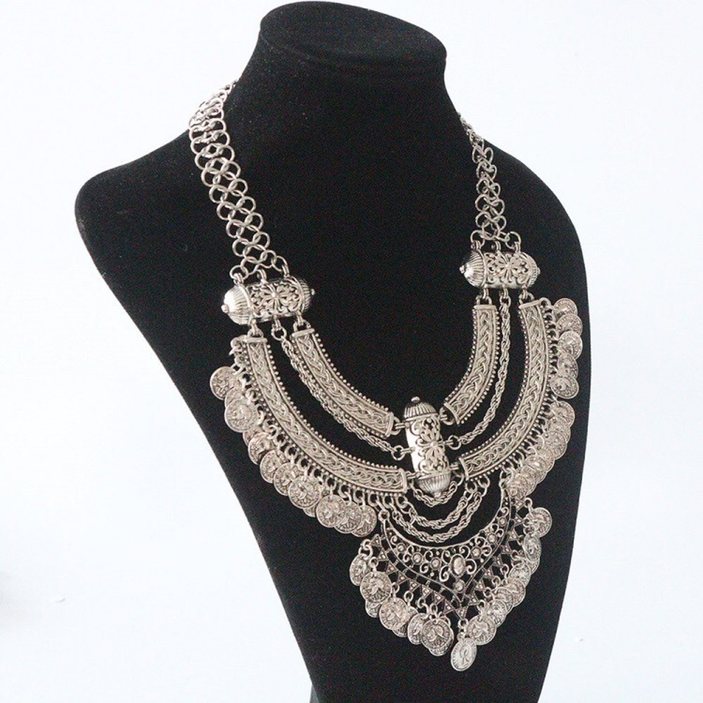 🌼VINTAGE GYPSY NECKLACE - Picture 2 of 2