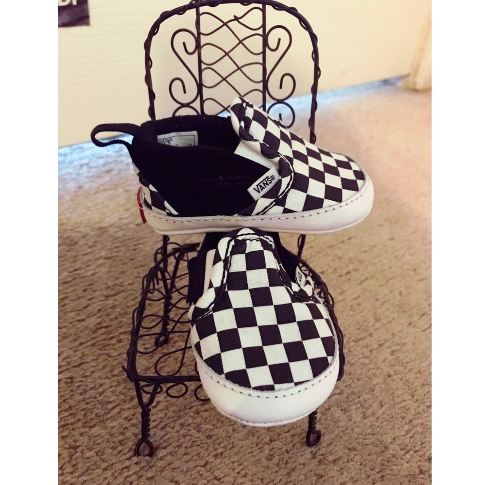 Baby checkered Vans