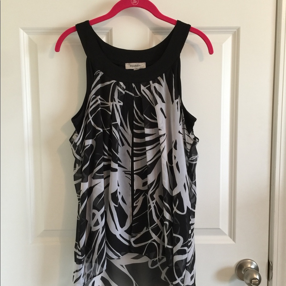 Ladies Flowy Top ~ Dress Barn ~ Size Large