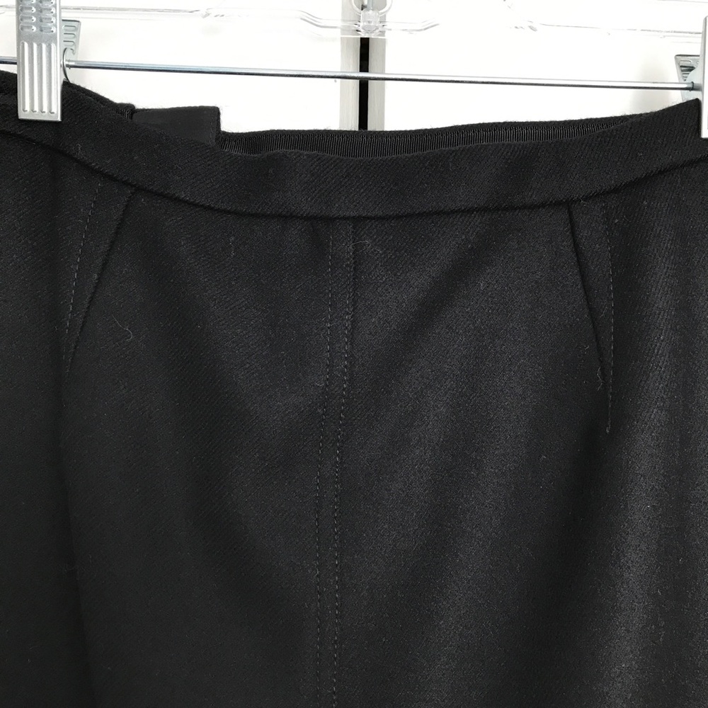 J. Crew Asymmetrical Zip Pencil Skirt in Wool - Picture 3 of 8