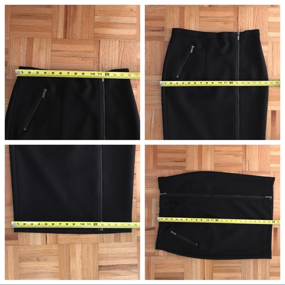 J. Crew Asymmetrical Zip Pencil Skirt in Wool - Picture 7 of 8