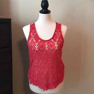 Lacey top