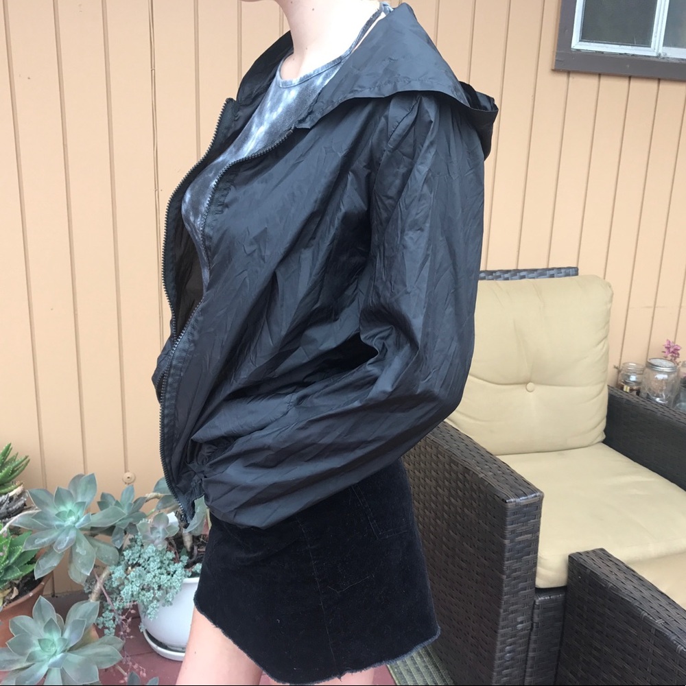 Brandy Melville black windbreaker