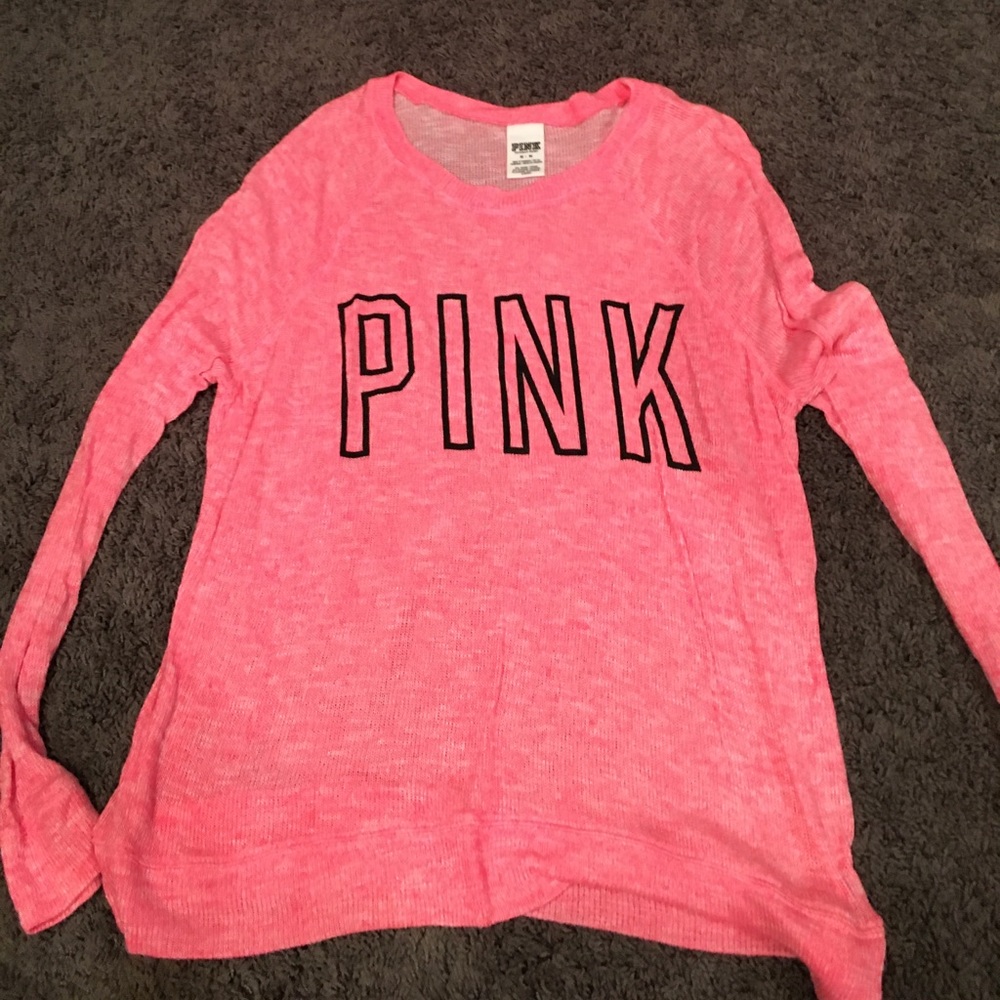PINK Crew Neck Sweater - DONATING SOON
