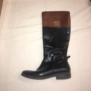 Tommy Hilfiger two toned boots