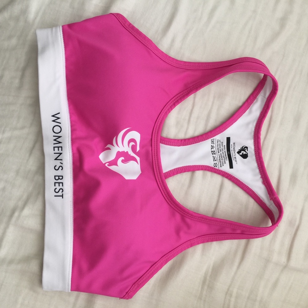 Women's best pink sports bra