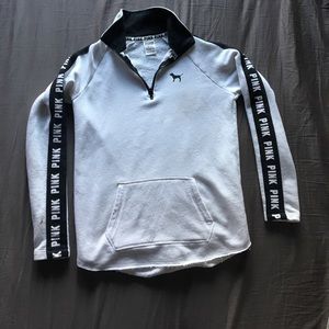 PINK Victoria Secret White Sweatshirt