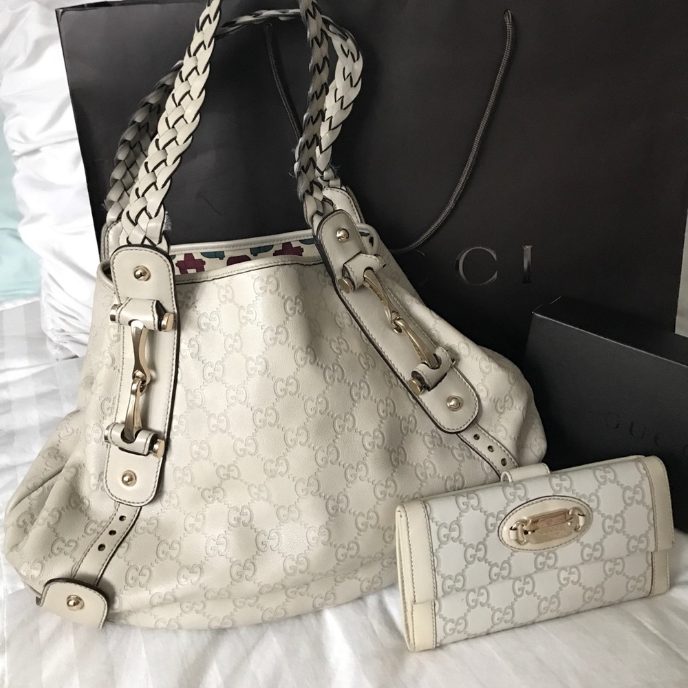 Authentic Gucci Pelham and Gucci wallet