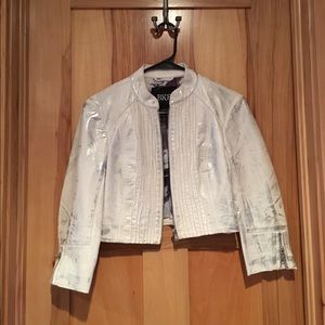 Crop BKE leather jacket