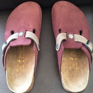 Mauve plum Boston Papillio Birkenstock clogs, 39