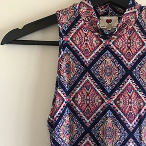 Tribal print dress