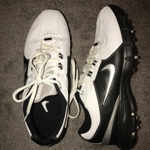 Mens Nike Tac Traction Golf Shoes and Bag