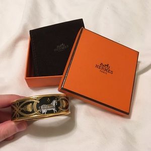 Authentic Hermes Enamel Bracelet Authentic Hermes Enamel Bracelet