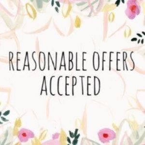 Willing to negotiate!