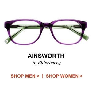 Warby Parker Ainsworth Glasses Frames - Elderberry