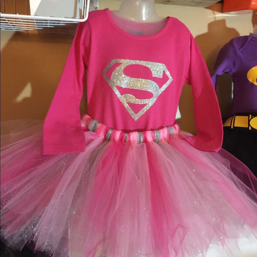 Super girl tutu costume..