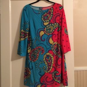 Swing Paisley Dress