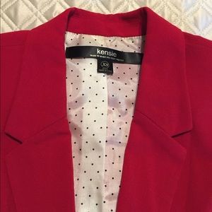 Beautiful red jacket!