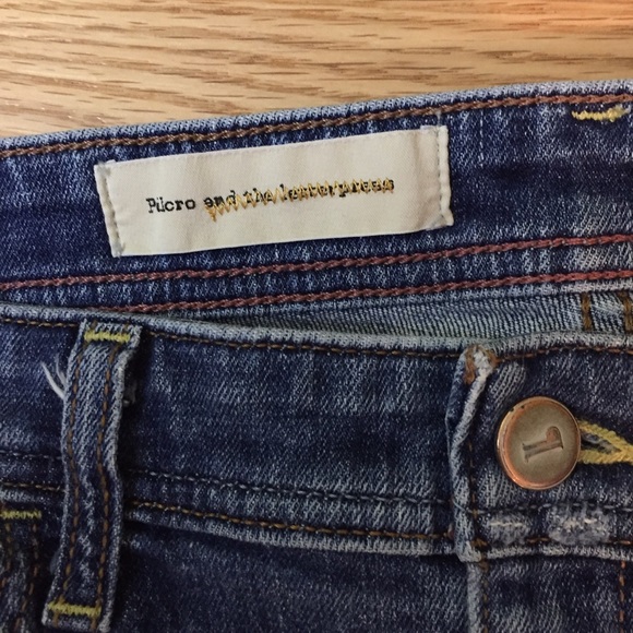 Pilcro Anthropologie Hyphen Fit Jeans Size 30 - Picture 8 of 8