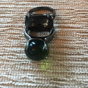 NEW Jewelmint lady noir rings size 7