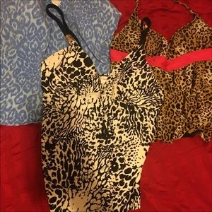 THREE plus size swim tops!