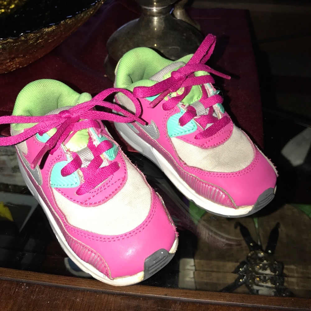 BABY GIRL NIKE AIR MAX SZ 8C