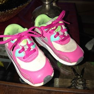 BABY GIRL NIKE AIR MAX SZ 8C