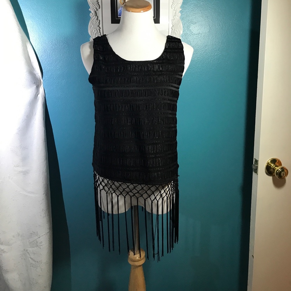 Fabulous Fringe top! Nobody Jones LA