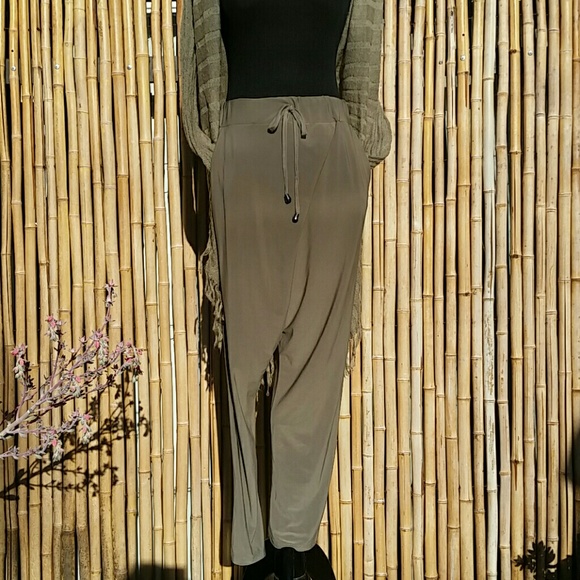 BRAND NEW SEDUZIONE Slinky Haram Style Pant Made in Italy! - Picture 2 of 6