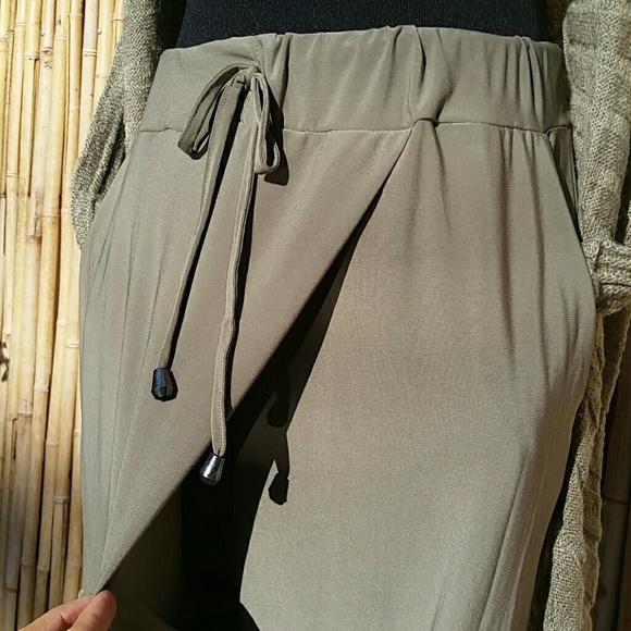 BRAND NEW SEDUZIONE Slinky Haram Style Pant Made in Italy! - Picture 3 of 6