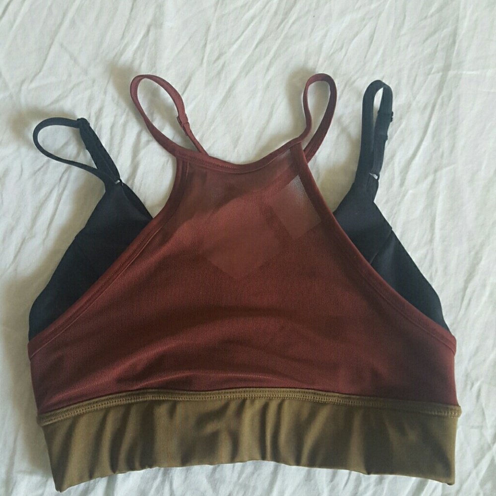 Without Walls Strappy Mesh Sport Bra size XS
