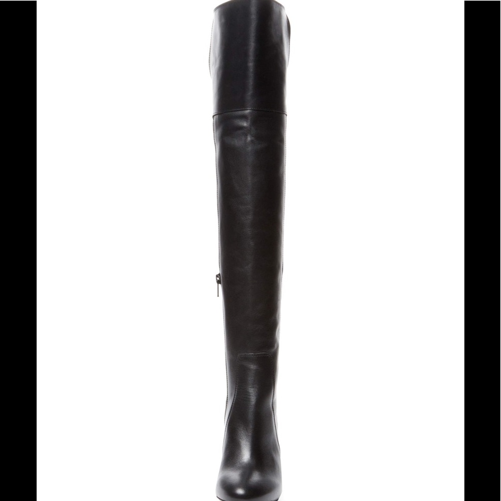 Over the knee leather upper boot - Picture 3 of 8