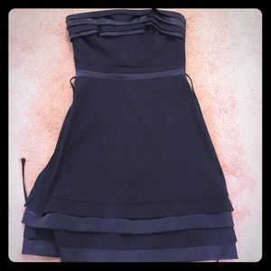 Navy blue formal dress
