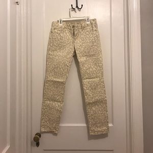 Anne Taylor Loft printed denim