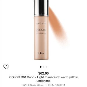 Diorskin airflash foundation