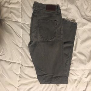 Madewell Grey High Riser Skinny Jean