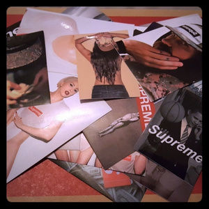 5 Random Supreme Stickers