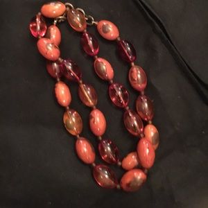Denaive resin necklace