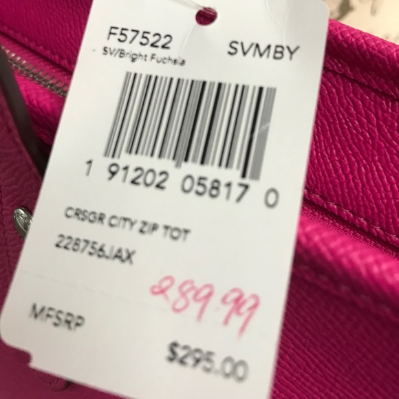 Authentic Coach City tote - Picture 3 of 7