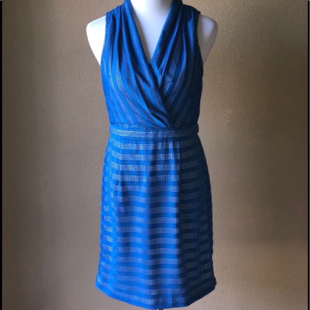 🔴SOLD🔴 Blue dress by Andrew Marc NY