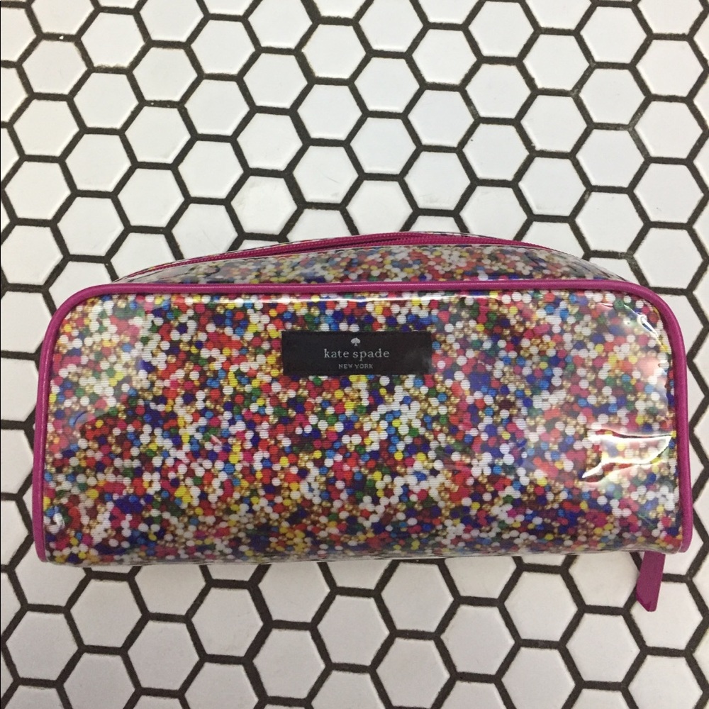 Kate Spade small makeup bag.