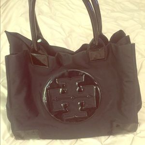 Black Tory burch tote bag