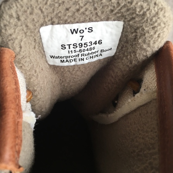 🍂 SOLD!!!! Sperry Top Sider Rain Boots 🍂 - Picture 3 of 6