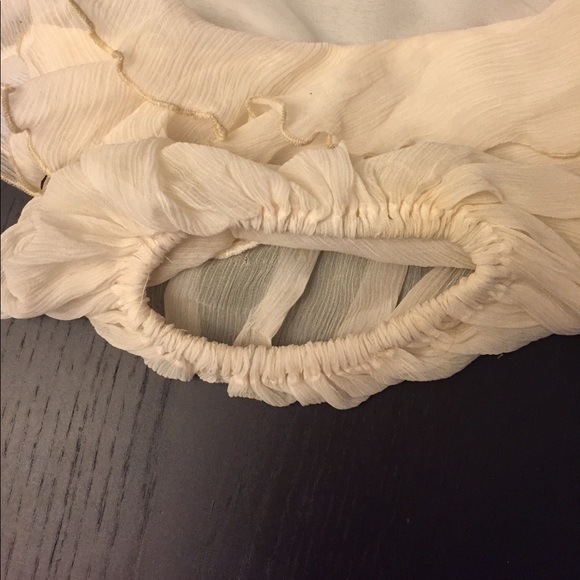 Pre owned Bebe dress (top is ivory blouse lace) - Picture 4 of 8