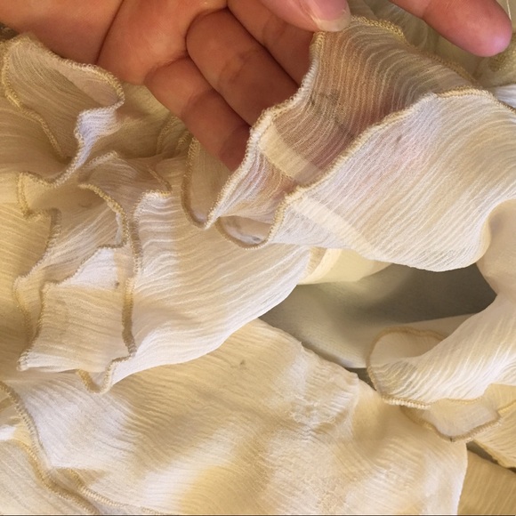 Pre owned Bebe dress (top is ivory blouse lace) - Picture 6 of 8