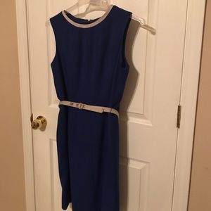 Royal Blue Sheath Dress