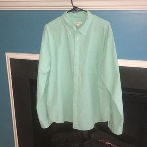 Merona men's button up shirt with a side pocket