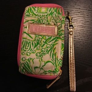 Kappa Delta Lilly Pulitzer wristlet wallet