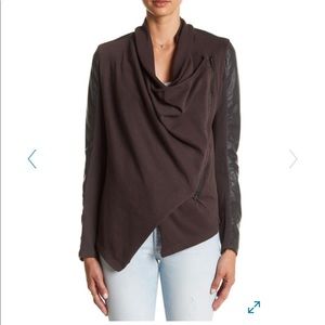New Blank NYC Private Practice Mixed Media Jacket